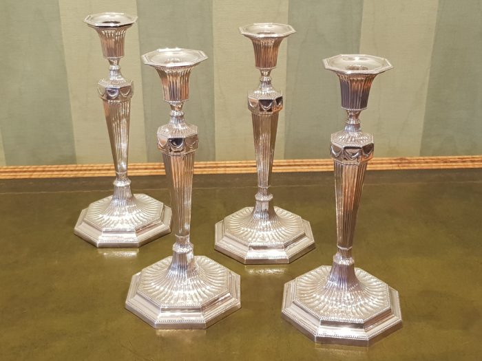 Silver Candlesticks